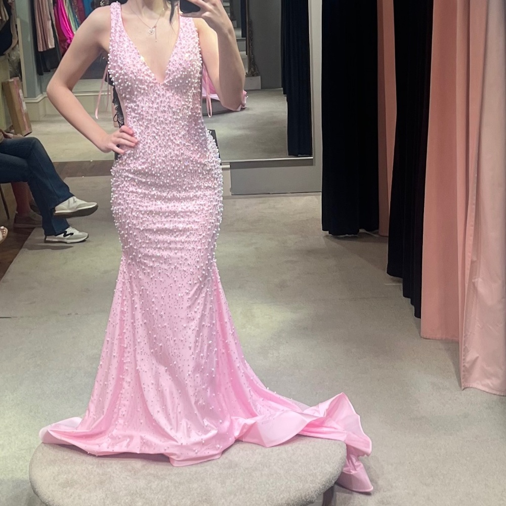 Pink Prom Dress - Picture 4 of 6